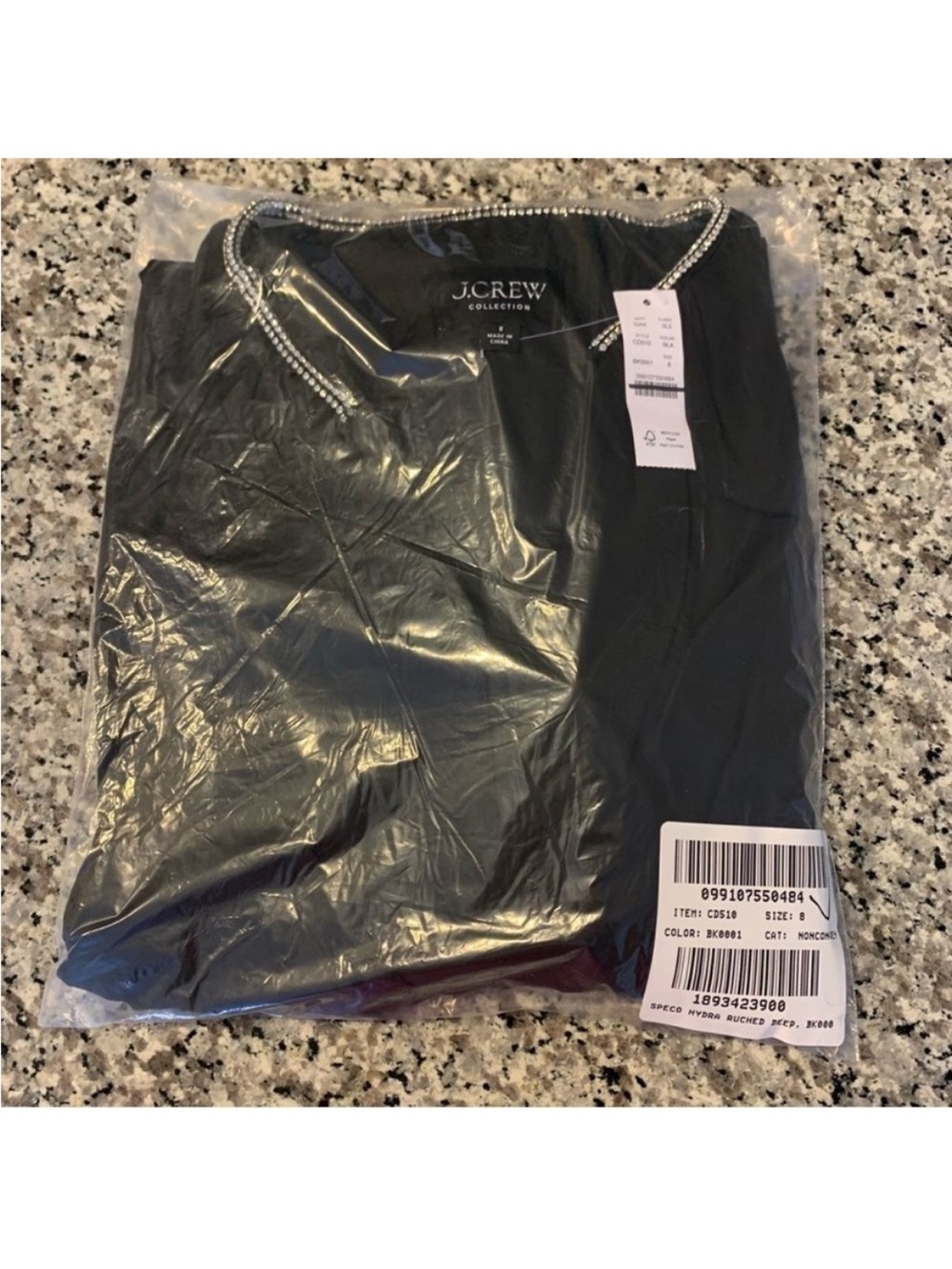 J Crew Dress 8 Formal Black - Picture 6 of 11
